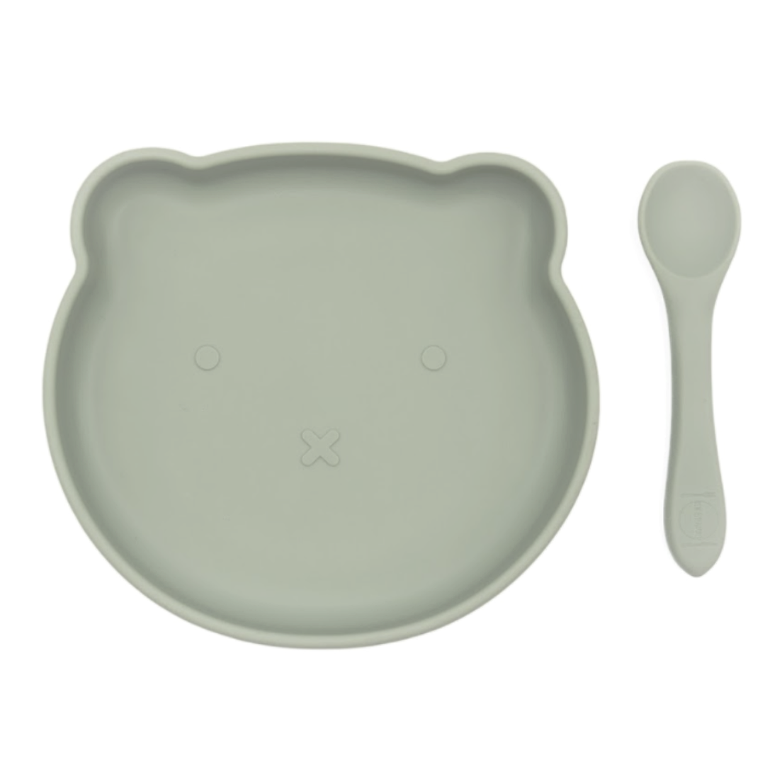Bear Suction Plate & Spoon